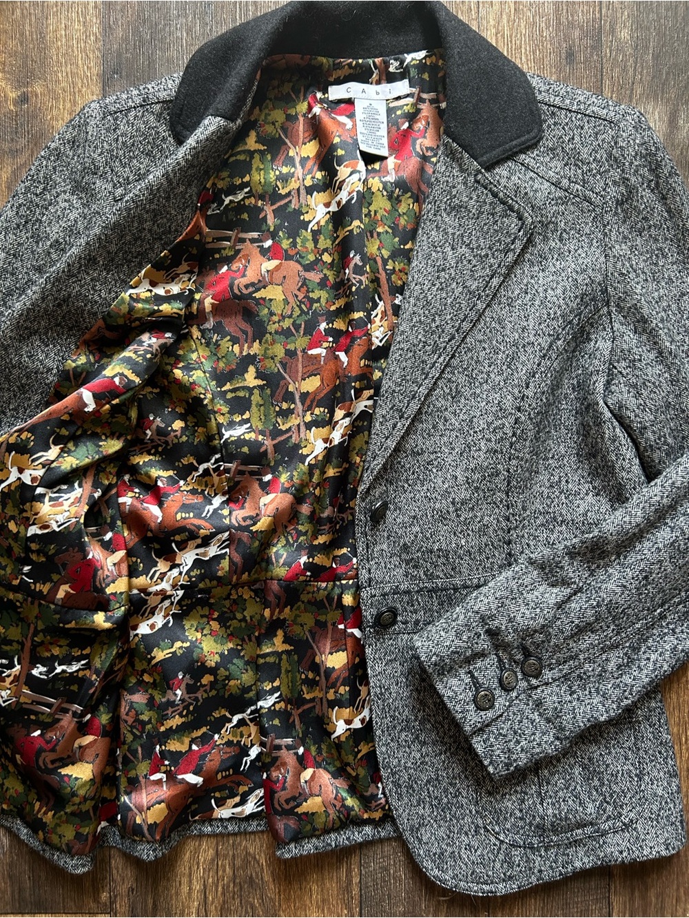 Wool Riding Jacket - Picture 4 of 8